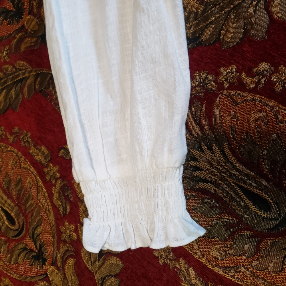 Elegant Altar'd StateWhite Long Sleeve Dress - Picture 7 of 14